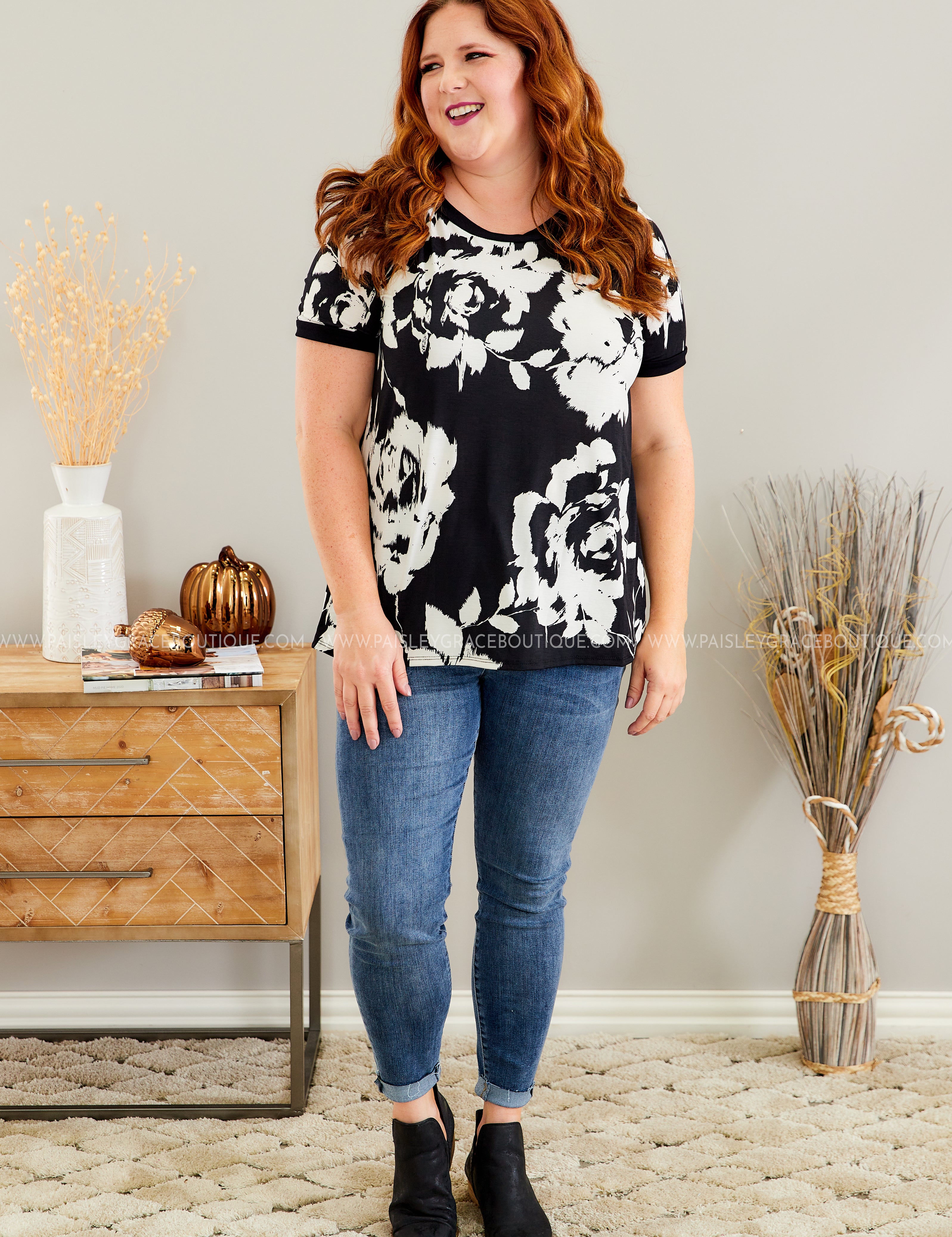 No Rain, No Flowers Top* LAST ONES FINAL SALE *