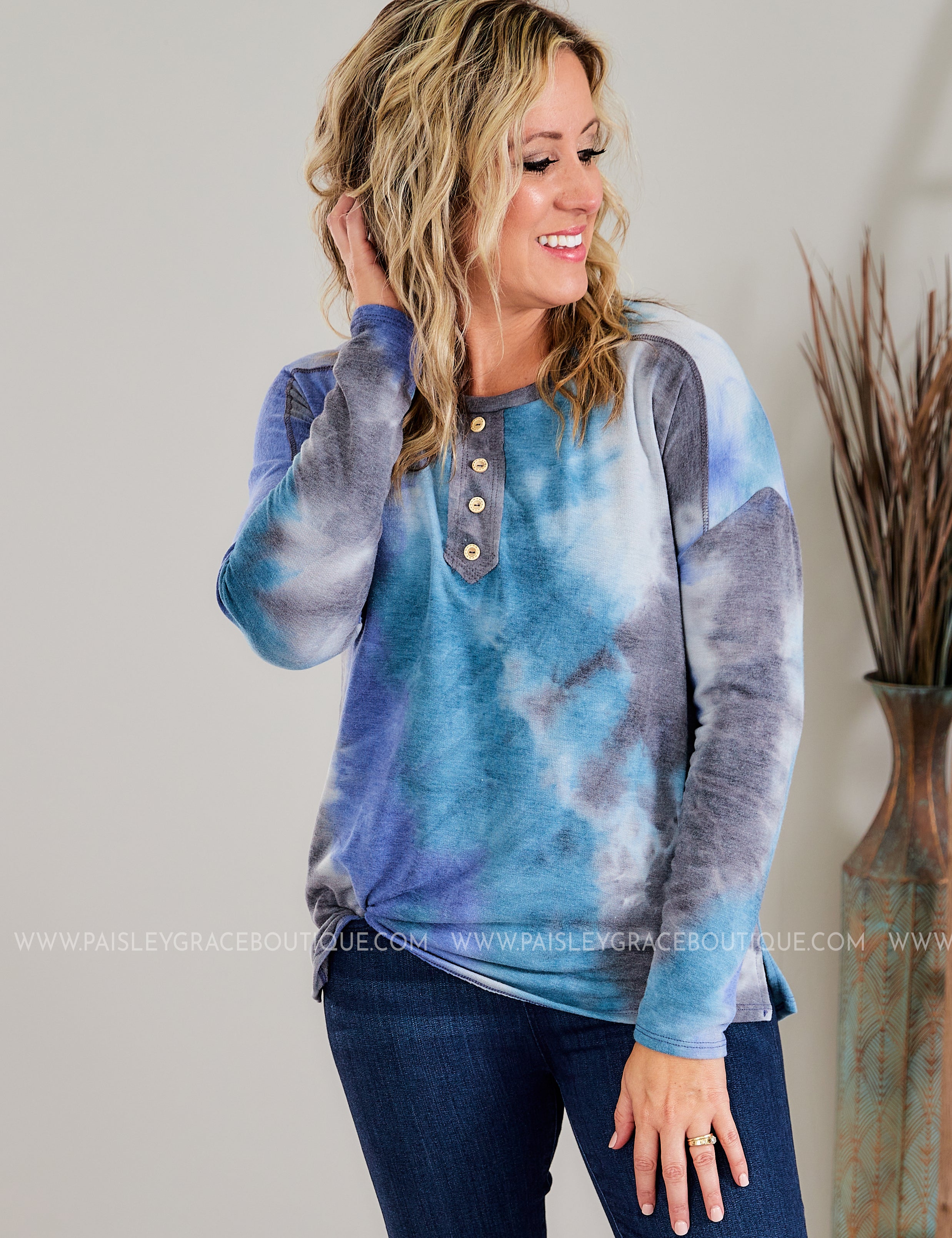 Oceans of Love Top - LAST ONES FINAL SALE