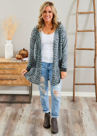 Fearless Love Cardigan - MINT  - FINAL SALE