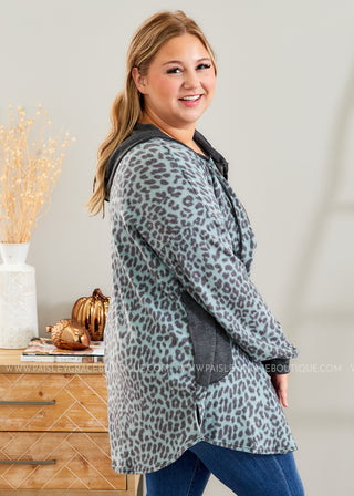 Fearless Love Cardigan - MINT  - FINAL SALE