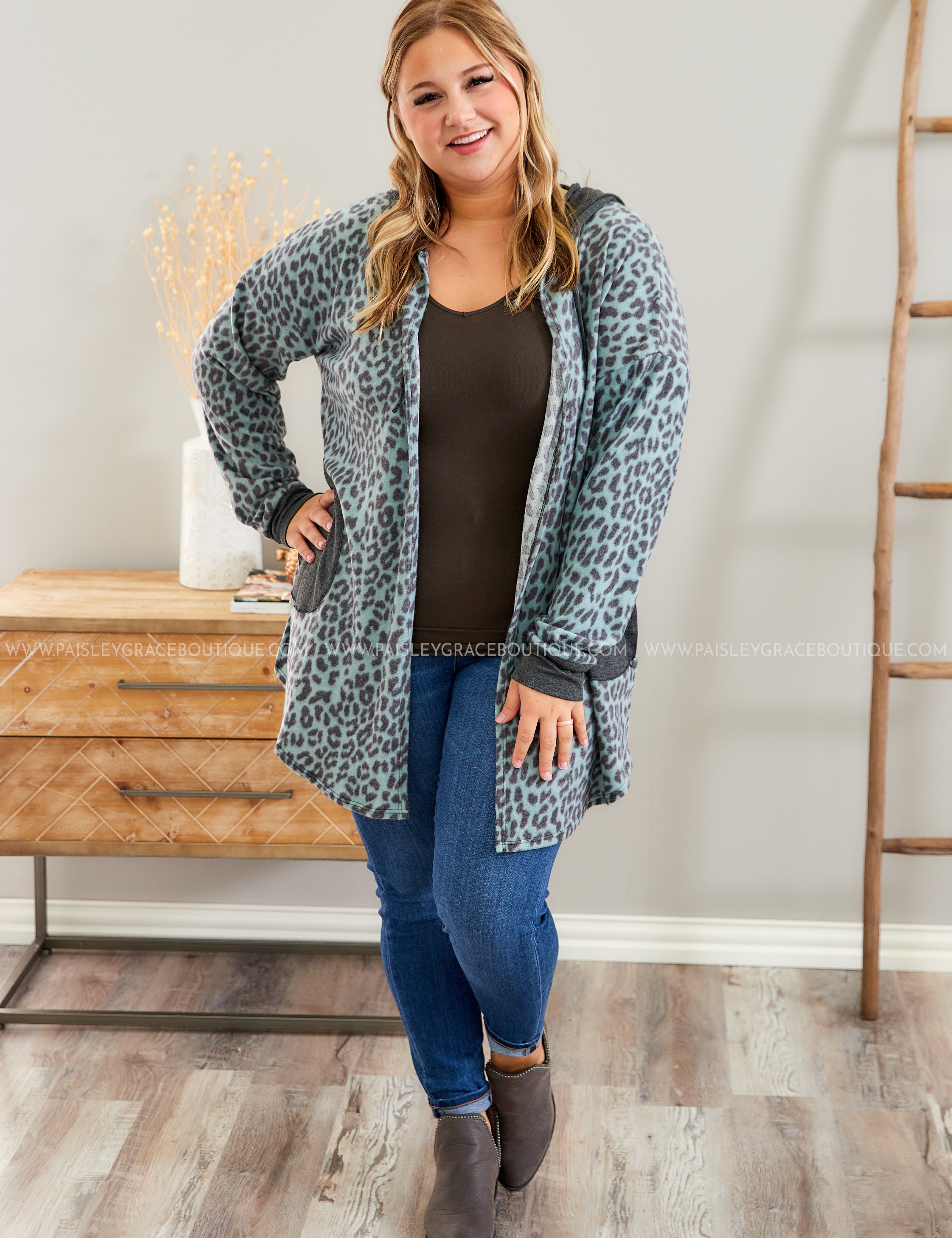 Fearless Love Cardigan - MINT - LAST ONES FINAL SALE