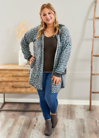 Fearless Love Cardigan - MINT  - FINAL SALE