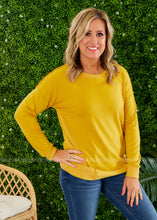 Load image into Gallery viewer, Joanne Top - Mustard or Olive  - FINAL SALE
