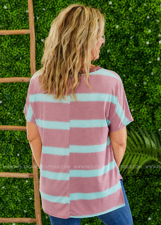 Strutting My Stripes Top  - LAST ONE FINAL SALE