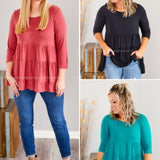 Whitney Top - 3 Colors* LAST ONES FINAL SALE *