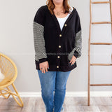 Lexie Cardigan - Black* LAST ONES FINAL SALE *