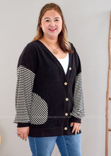 Load image into Gallery viewer, Lexie Cardigan - Black - FINAL SALE
