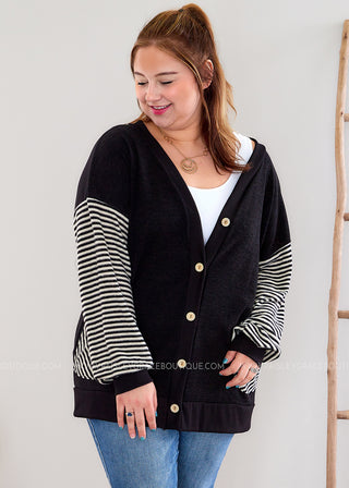 Lexie Cardigan - Black - FINAL SALE