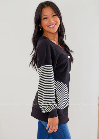 Lexie Cardigan - Black - FINAL SALE