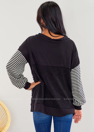 Lexie Cardigan - Black - FINAL SALE