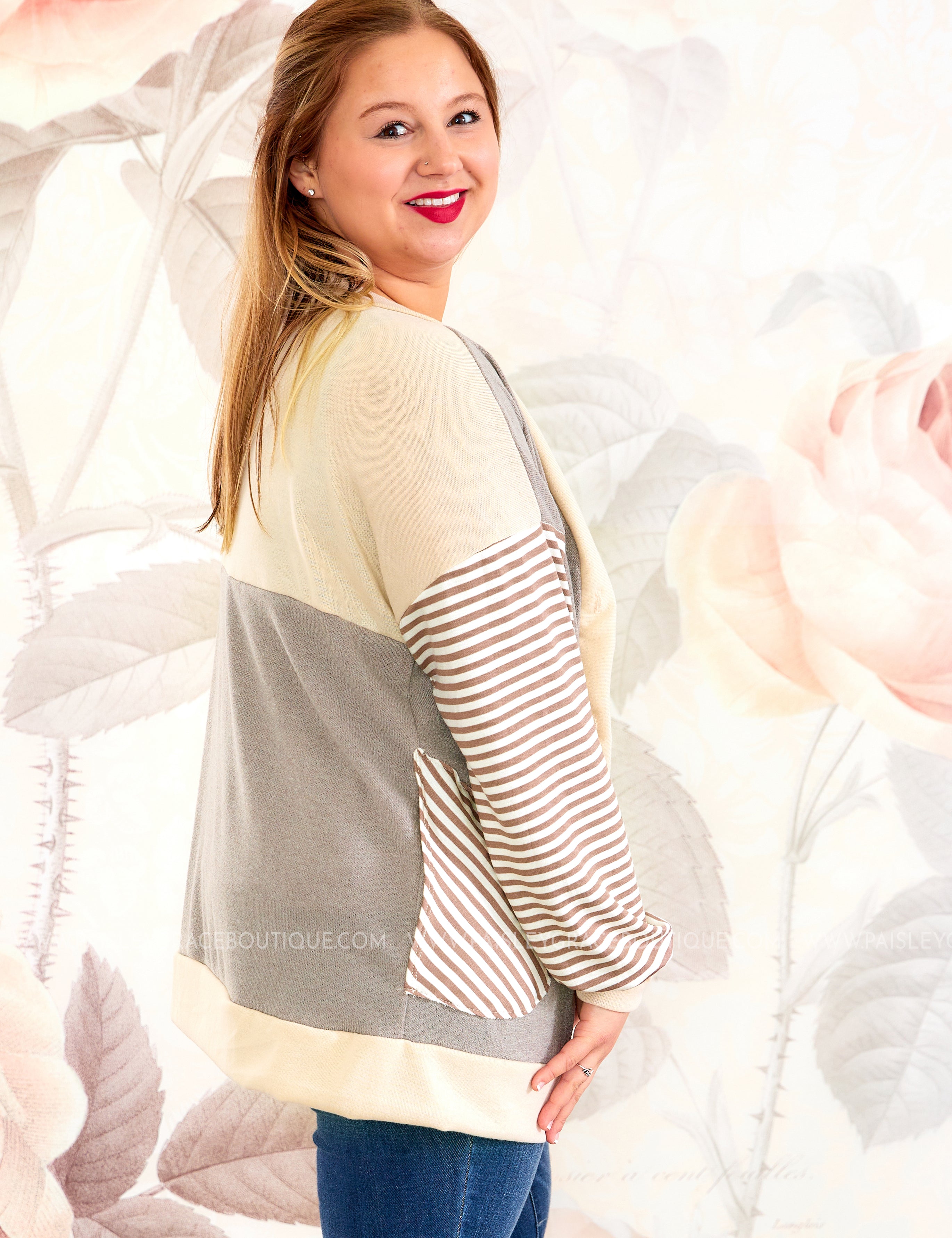 Lexie Cardigan - Beige* FINAL SALE *