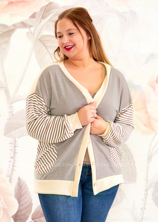 Lexie Cardigan - Beige - FINAL SALE