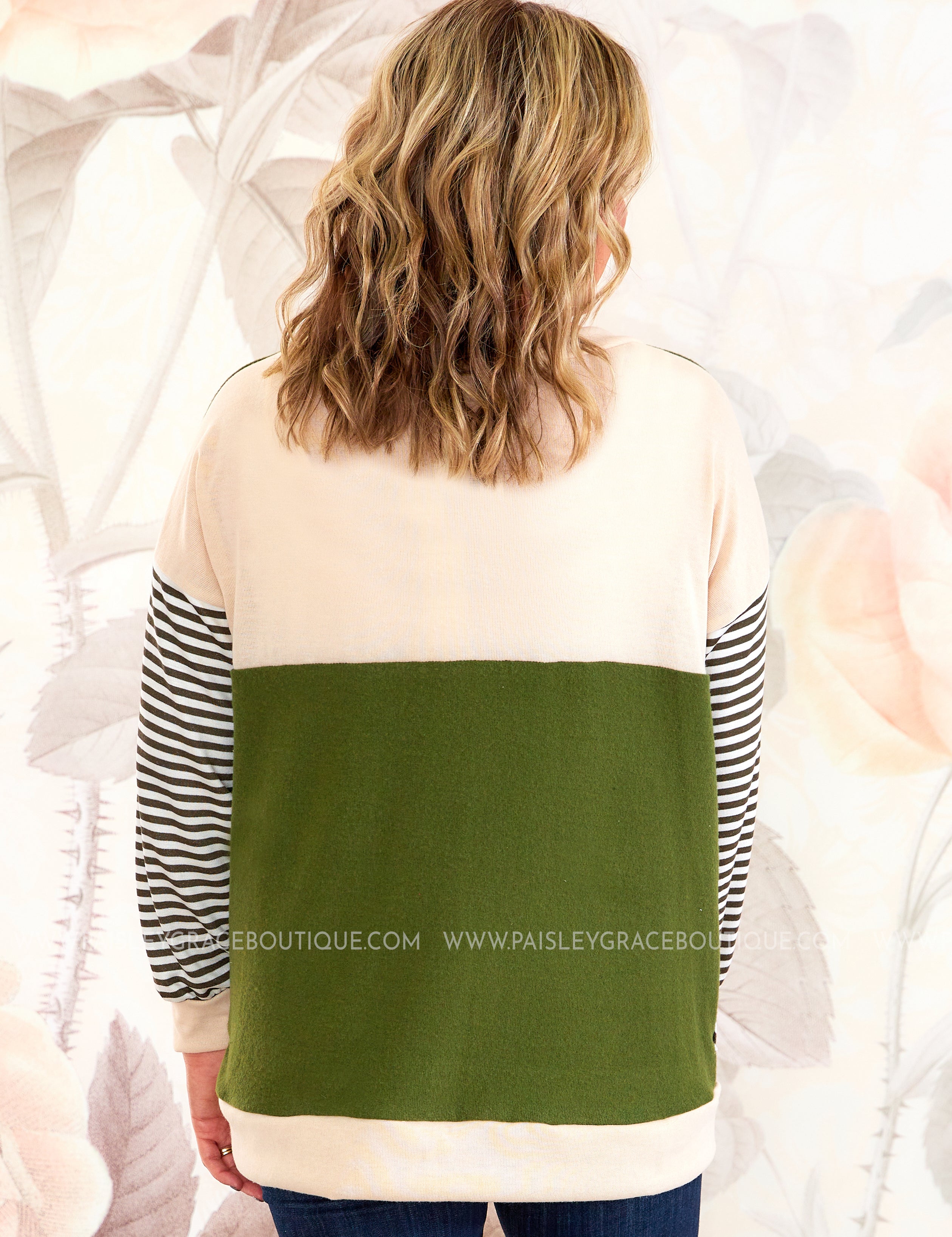 Lexie Cardigan - Olive* LAST ONES FINAL SALE *