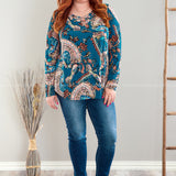 Soho Days Paisley Top - 2 Colors - LAST ONES FINAL SALE