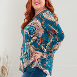 Soho Days Paisley Top - 2 Colors - LAST ONES FINAL SALE