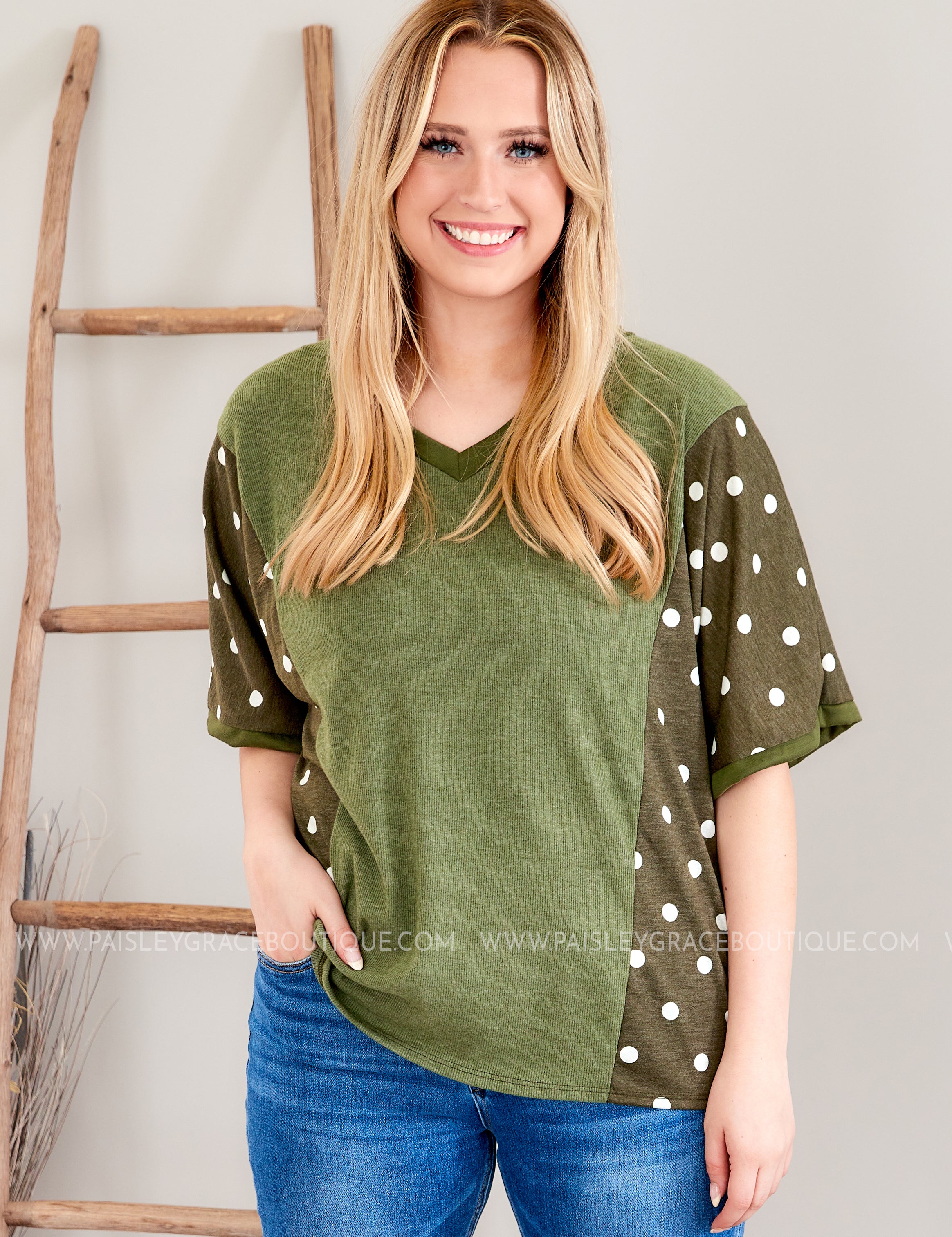 Humor Me Top - 3 Colors* LAST ONES FINAL SALE *