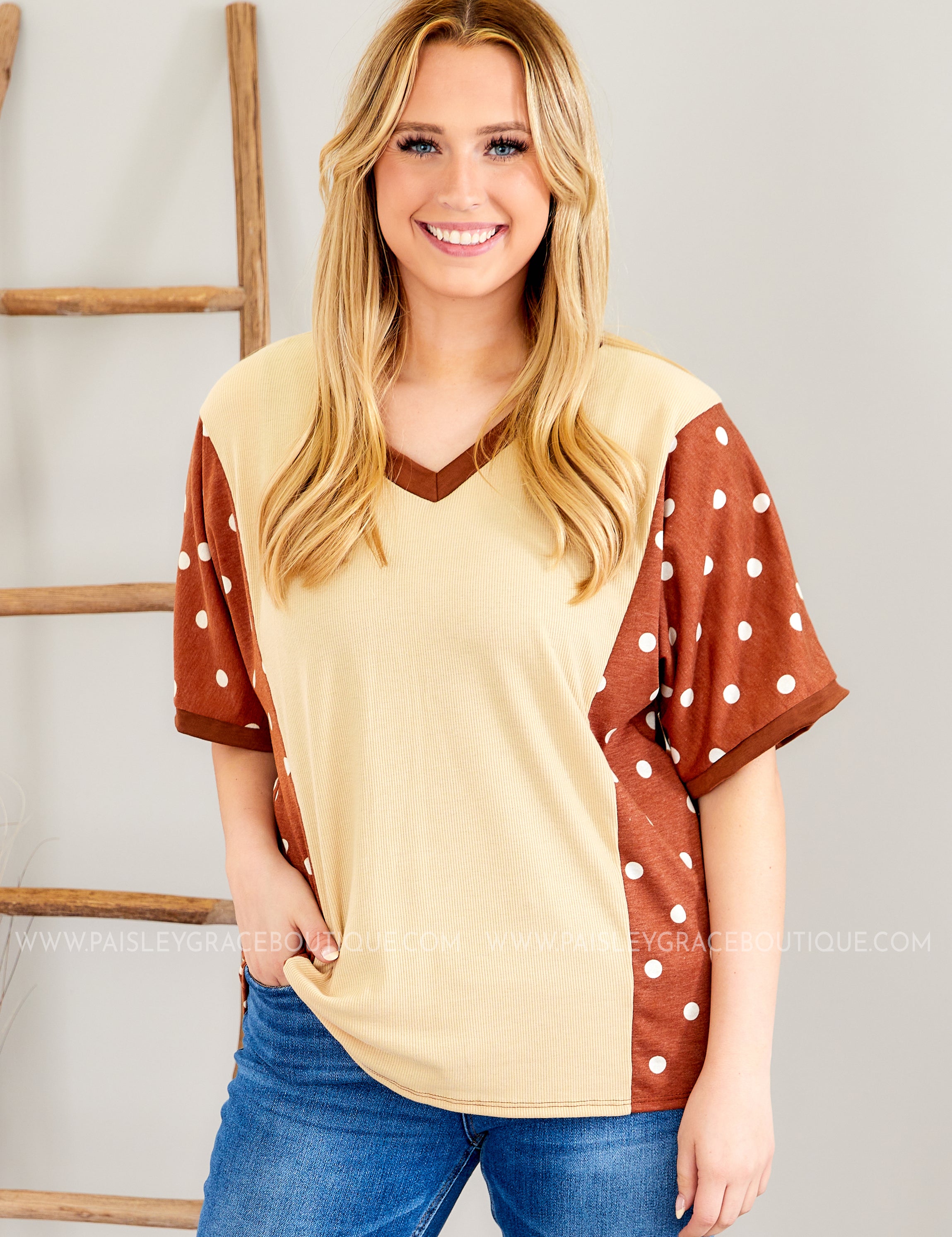 Humor Me Top - 3 Colors* LAST ONES FINAL SALE *