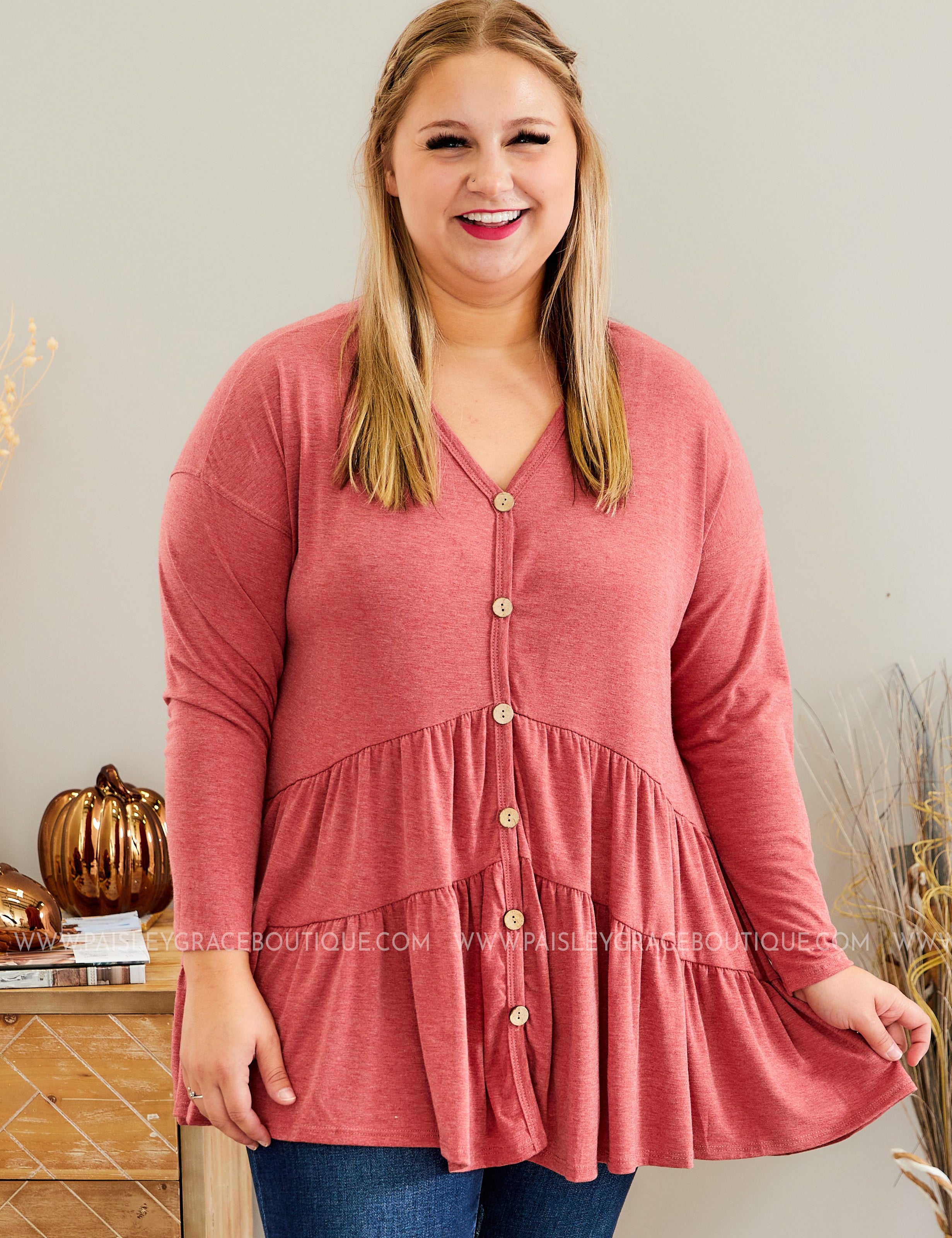 Sunday Morning Top - 3 Colors. - LAST ONES FINAL SALE