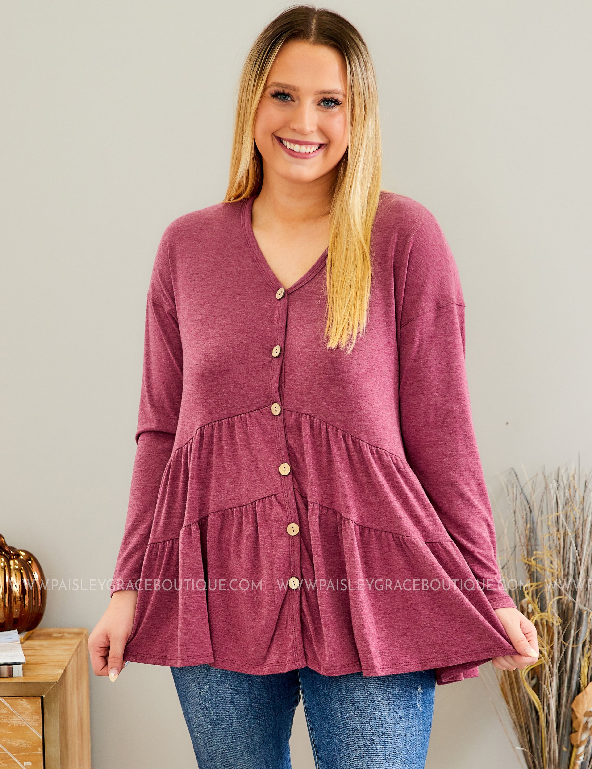 Sunday Morning Top - 3 Colors. - LAST ONES FINAL SALE