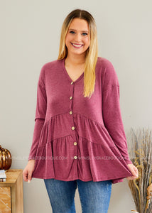 Sunday Morning Top - 3 Colors.  - FINAL SALE CLEARANCE