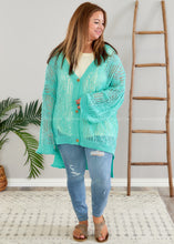 Load image into Gallery viewer, Diana Cardigan - Mint - REG. ONLY - FINAL SALE
