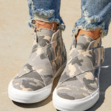Florence Slip-On Sneaker by Gypsy Jazz - GREY CAMO* LAST ONES FINAL SALE *