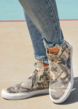 Load image into Gallery viewer, Florence Slip-On Sneaker by Gypsy Jazz - GREY CAMO - FINAL SALE

