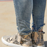 Florence Slip-On Sneaker by Gypsy Jazz - GREY CAMO* LAST ONES FINAL SALE *