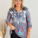 Love in the Rainfall Top - LAST ONES FINAL SALE