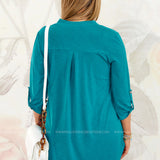 Get Excited Gabby Top - Teal* LAST ONES FINAL SALE *