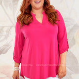 Makenna Top - Fuchsia* LAST ONES FINAL SALE *