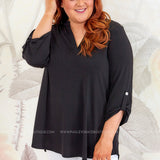 Makenna Top - Black* LAST ONES FINAL SALE *