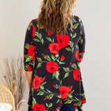 Room Full of Roses Tunic* LAST ONES FINAL SALE *