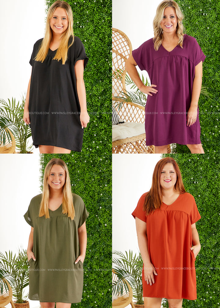Maylie Dress - 4 Colors  - FINAL SALE