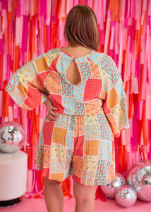 Wrapped In Your Arms Romper - FINAL SALE