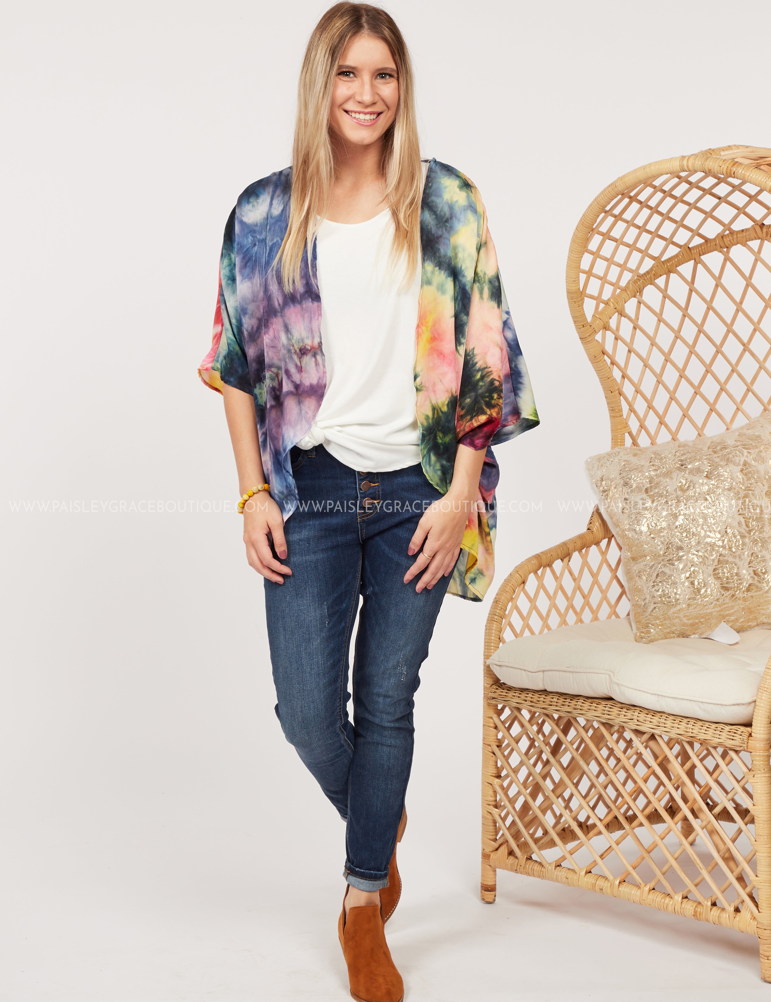 Mood Booster Kimono* LAST ONES FINAL SALE *
