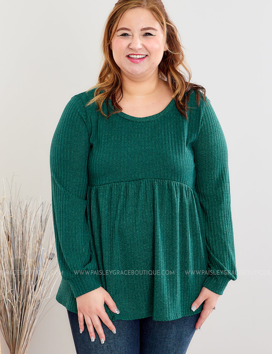 Til the Day I Met You Top - Emerald* LAST ONES FINAL SALE *