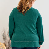 Til the Day I Met You Top - Emerald* LAST ONES FINAL SALE *