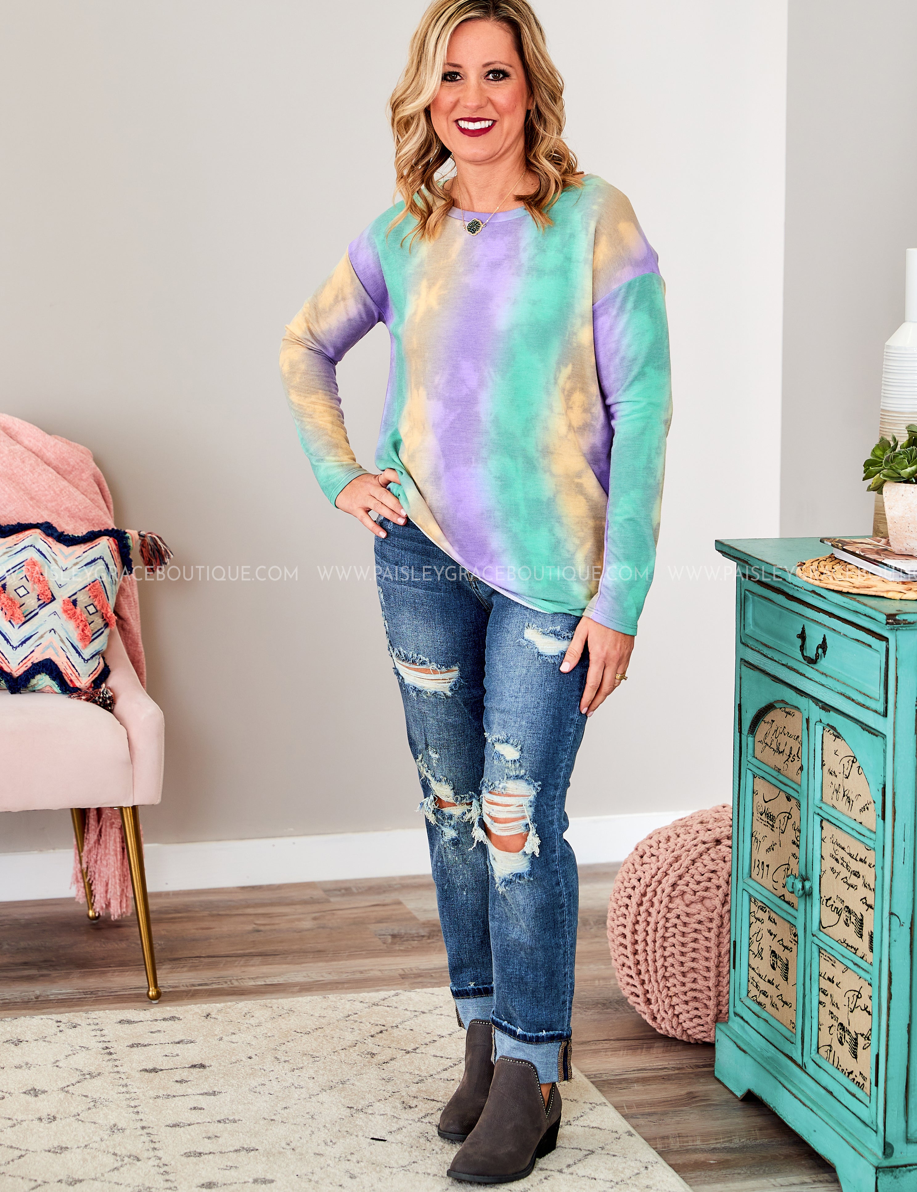 Stay Ahead Top* LAST ONES FINAL SALE *
