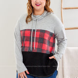 Keep It Hush Pullover - Red* LAST ONES FINAL SALE *