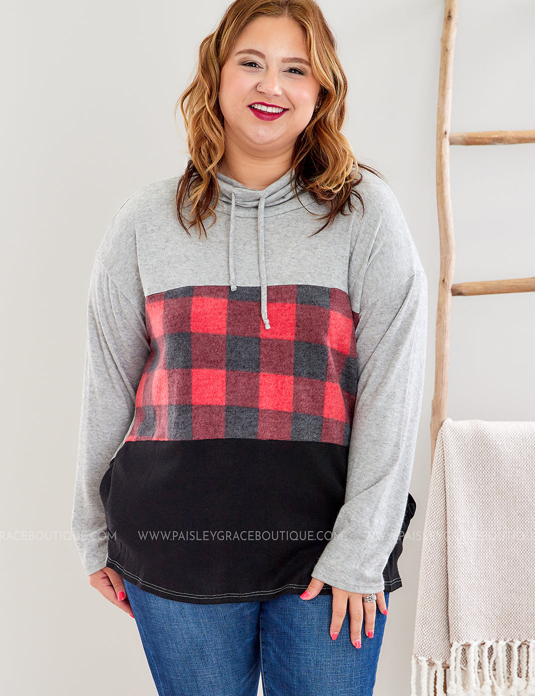 Keep It Hush Pullover - Red* LAST ONES FINAL SALE *