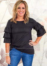 Load image into Gallery viewer, Dolly Top - Black - FINAL SALE CLEARANCE
