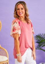 Load image into Gallery viewer, Blossom Boulevard Top - Mauve - FINAL SALE
