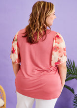 Load image into Gallery viewer, Blossom Boulevard Top - Mauve - FINAL SALE
