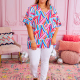 Love The Attention Top - Blue* LAST ONES FINAL SALE *