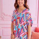 Love The Attention Top - Blue* LAST ONES FINAL SALE *