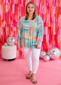 Flatter Me Always Top - FINAL SALE