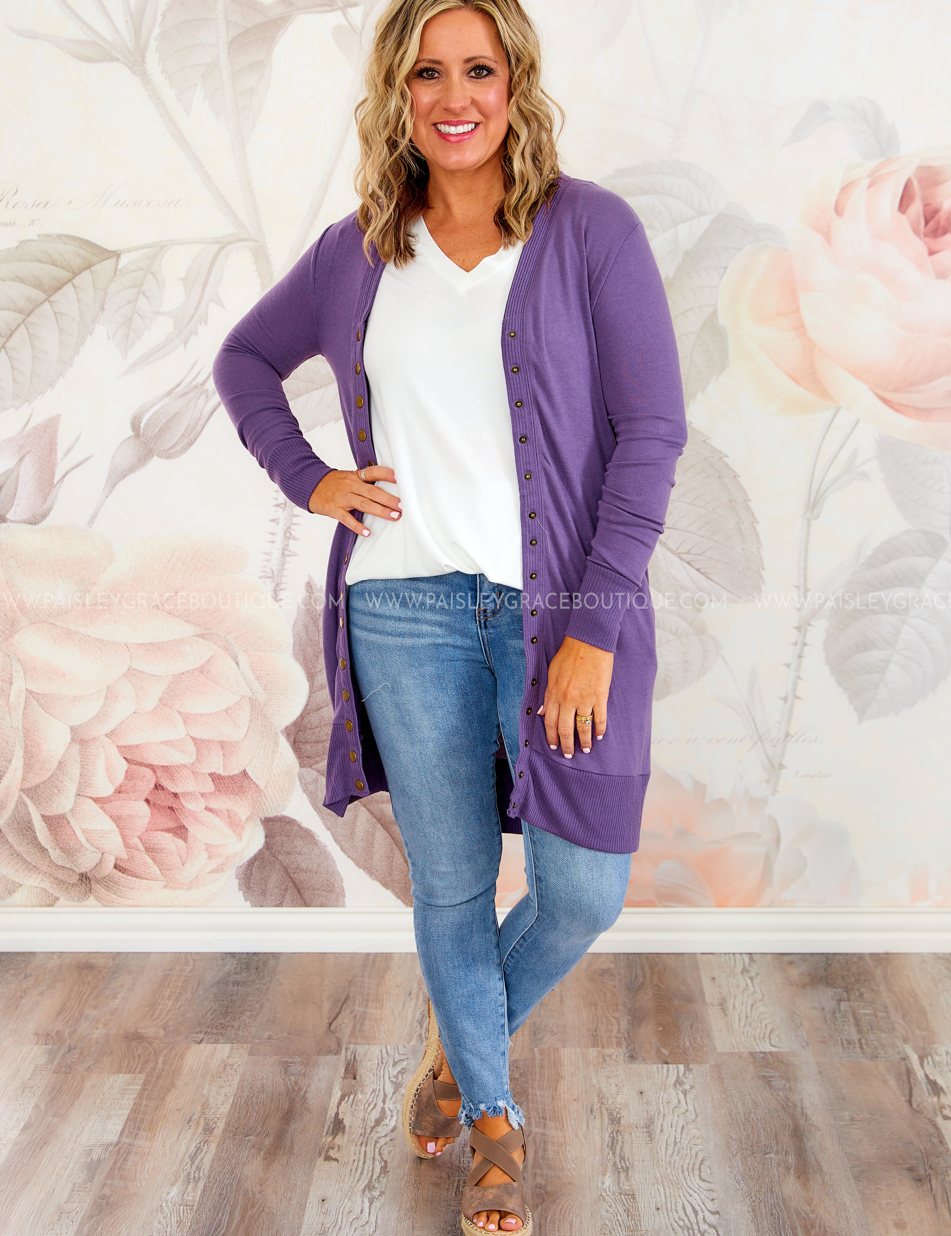 Emmaline Cardigan - 5 Colors - PGB STEAL* LAST ONES FINAL SALE *