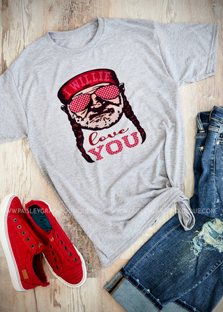 I Willie Love You T-Shirt - LAST ONE FINAL SALE  -- WS23