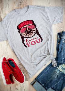 I Willie Love You T-Shirt - FINAL SALE  -- WS23